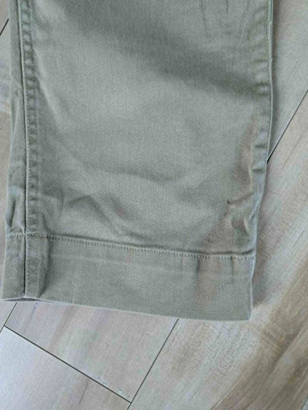 Quince Ultra-Stretch Straight Leg Chino Pants Khaki Tan Size 27 Workwear - Picture 2 of 11